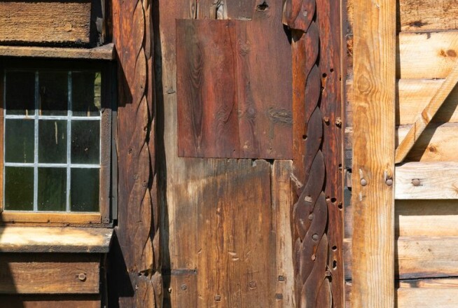 A mystery lies hidden behind the cladding of this stave church