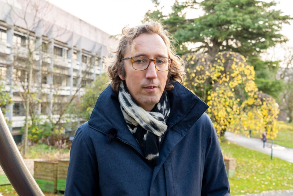 Willem van der Bilt from the Department of Earth Science.