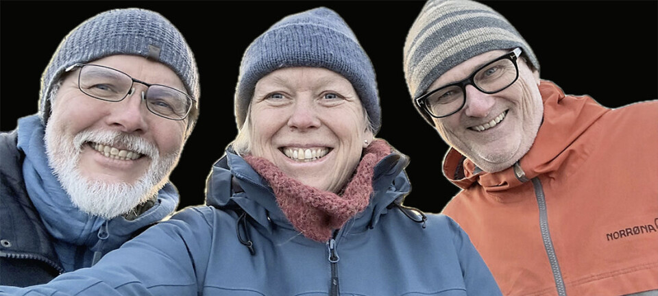 The new book’s three editors: Arild Sundfjord (researcher at the Norwegian Polar Institute), Marit Reigstad (professor at UiT the Arctic University of Norway) and Geir Johnsen (professor at NTNU).