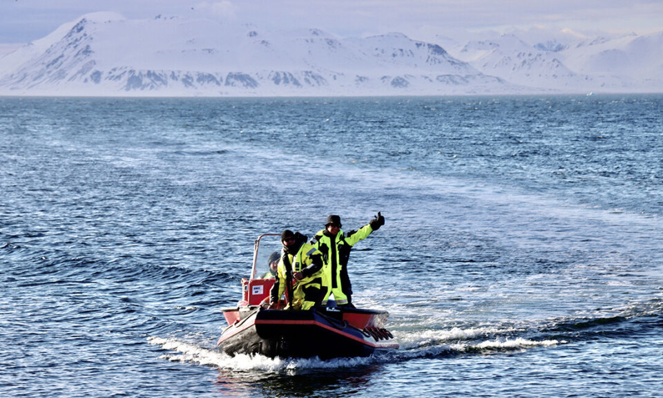 Much of the research for the Nansen Legacy project took place in the seas around Svalbard.