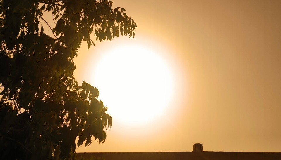 The temperature increase in Europe has been higher than the global average.