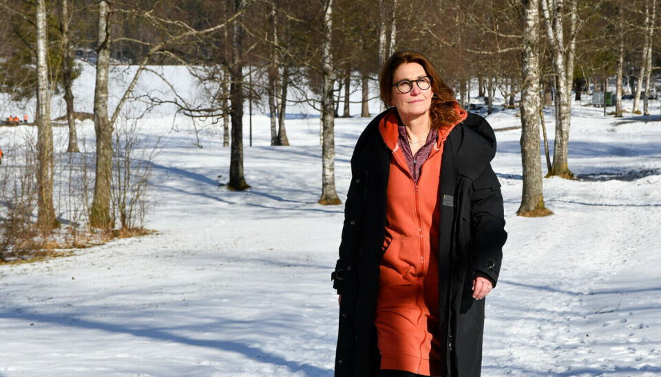 Monica Hjertholm is very happy she was selected to be part of the group that would train during the research project.