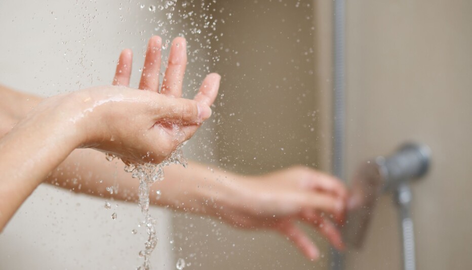 You can save CO₂ by changing when you take a shower