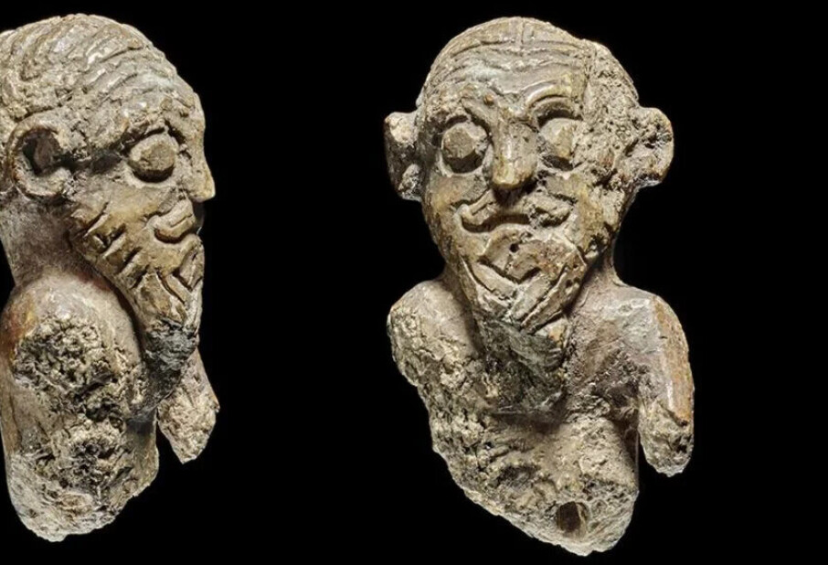 This is how a Viking's hair and beard may have looked