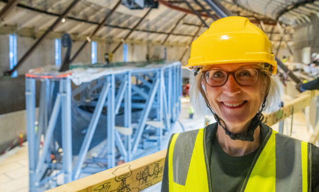 The Oseberg Viking ship has reached its final harbour