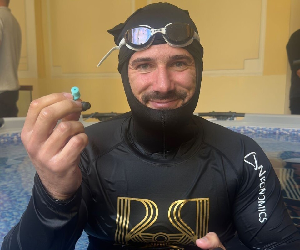 Vitomir Maričić held his breath for 29 minutes and 3 seconds. 'I wanted to give up many times,' Maričić tells Science Norway
