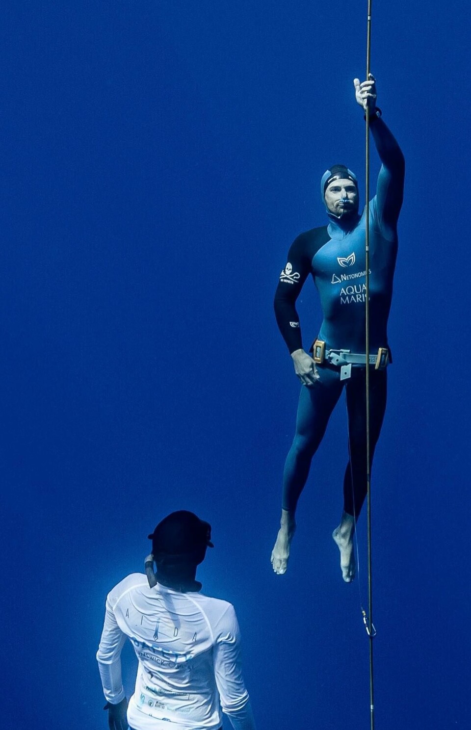 The record holder has been diving since he was a child.