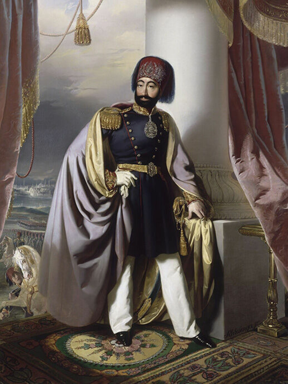 Sultan Mahmud II ruled the Ottoman Empire from 1808 until his death in 1839.