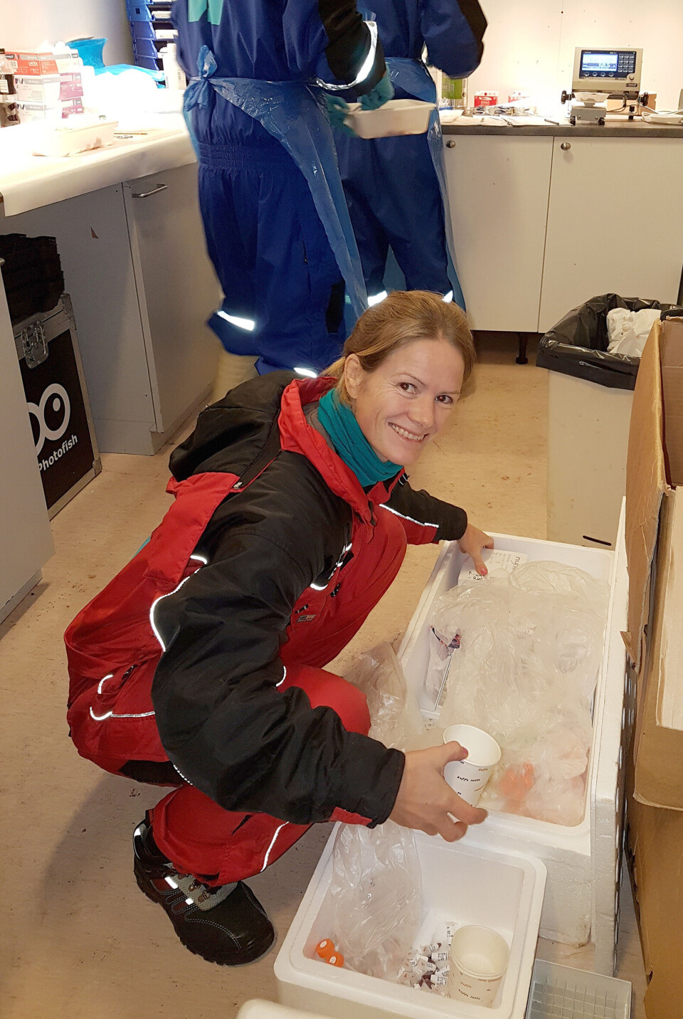 Nini Sissener has studied how cholesterol and saturated fat work together in salmon nutrition.