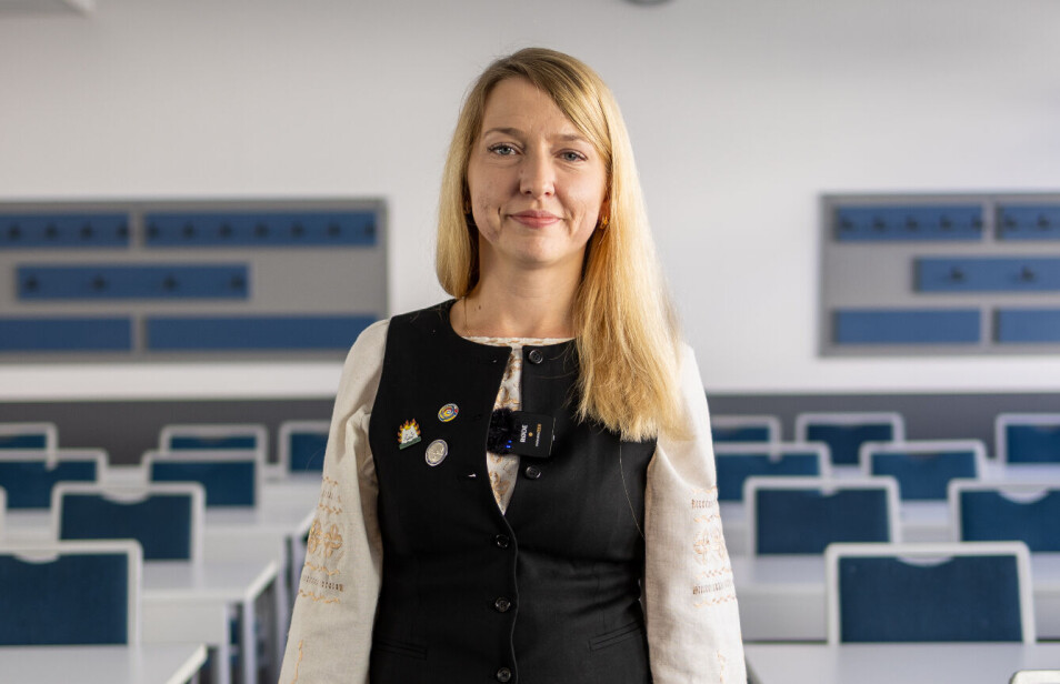 Kateryna's university has been bombed three times – but she's still teaching
