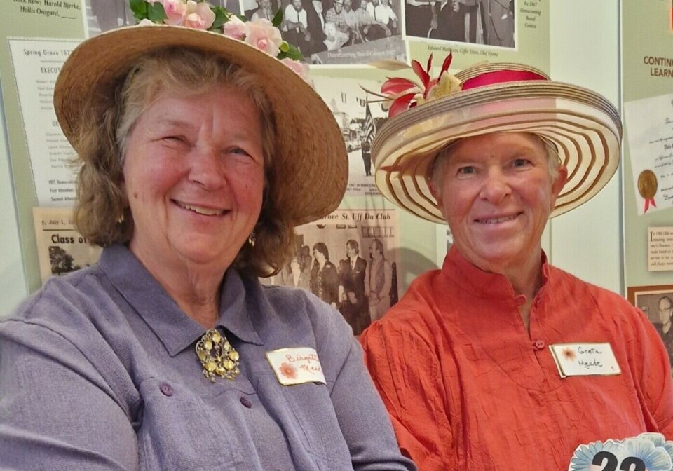 Birgitta and Greta Meade live on a farm in Minnesota. They believe the Norwegian part of their family is the most engaged in their cultural heritage.