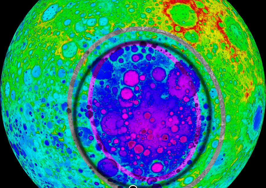 Månens største krater ble laget på en annen måte enn forskere trodde