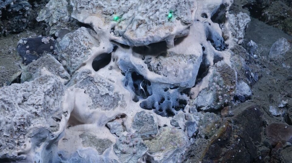 Deep Fluids Fluid flows from the Earth's interior near Norway's deepest hole