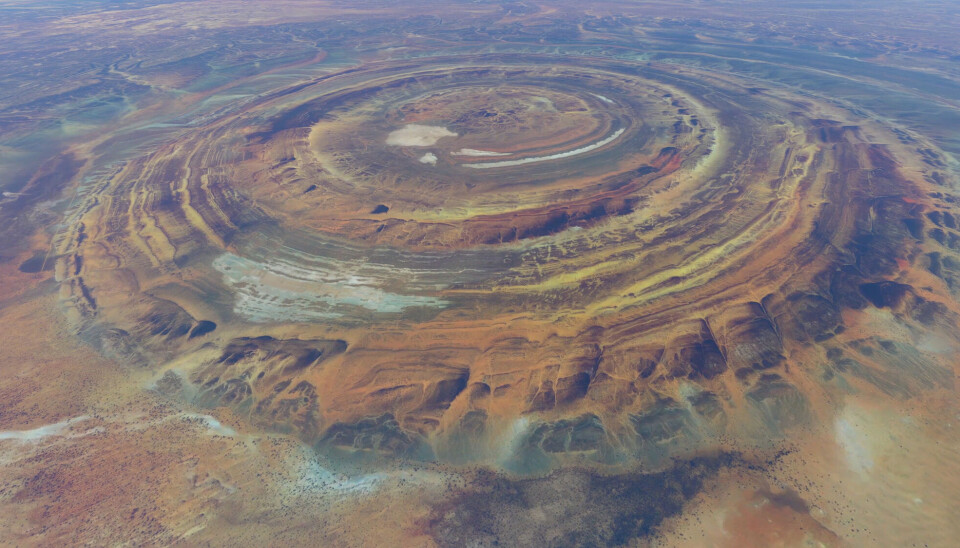 Atlantis Structure The Eye of Africa: An expert explains the geological formation of the ...
