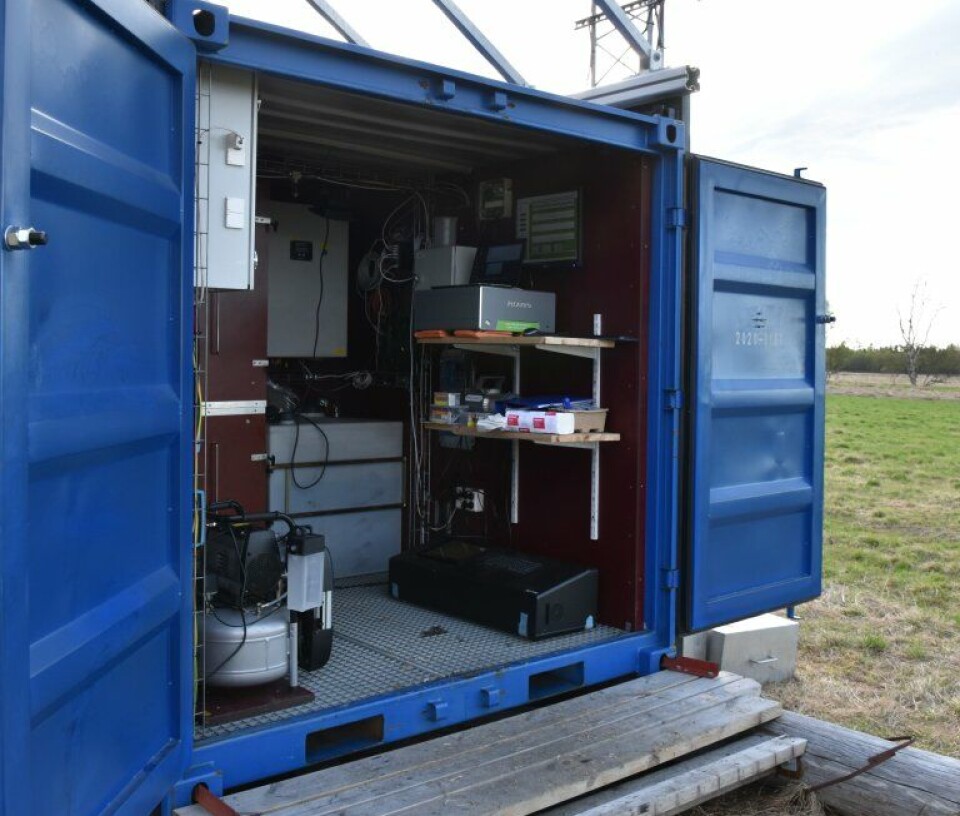 Open Container Sample Station More water, lower emissions: New findings from the world's northernmost ...
